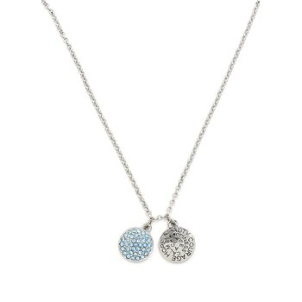 Chrysalis Aquamarine Good Fortune Necklace